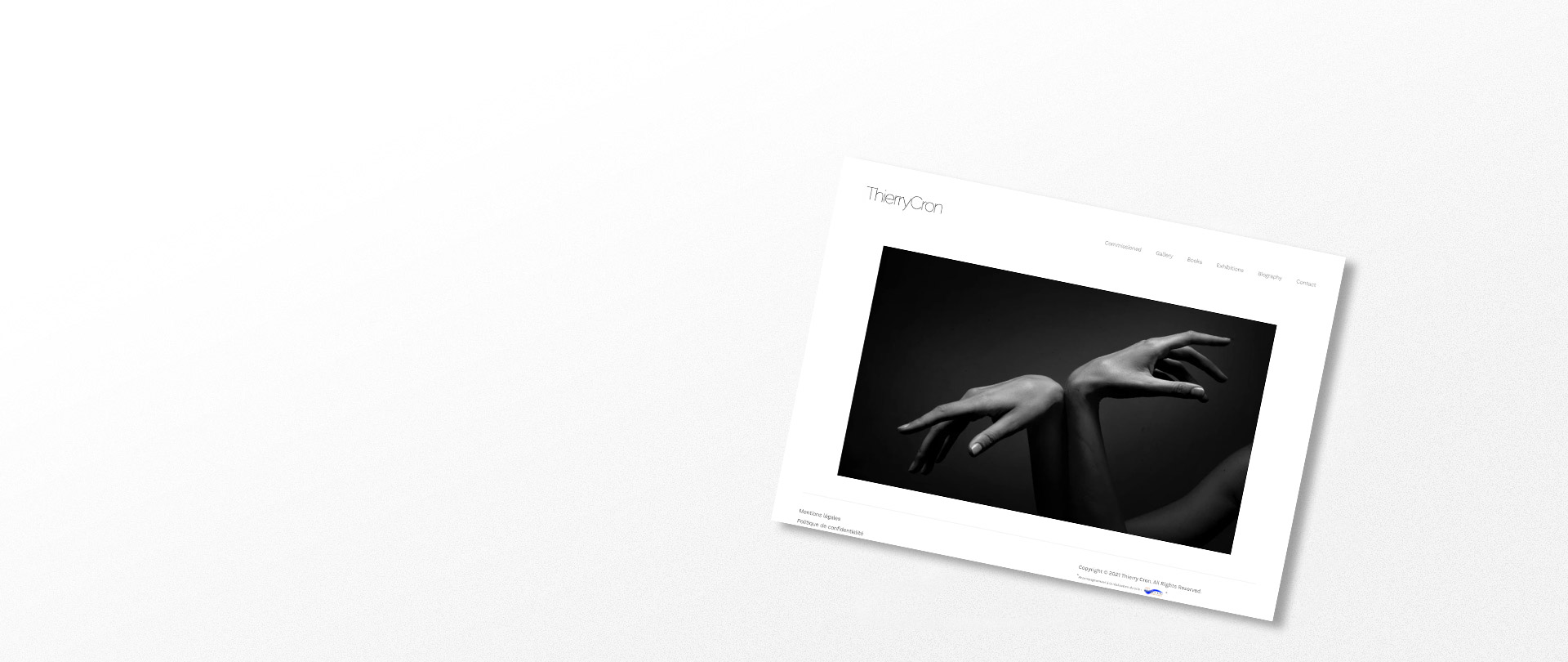 Site internet de Thierry Cron Photography